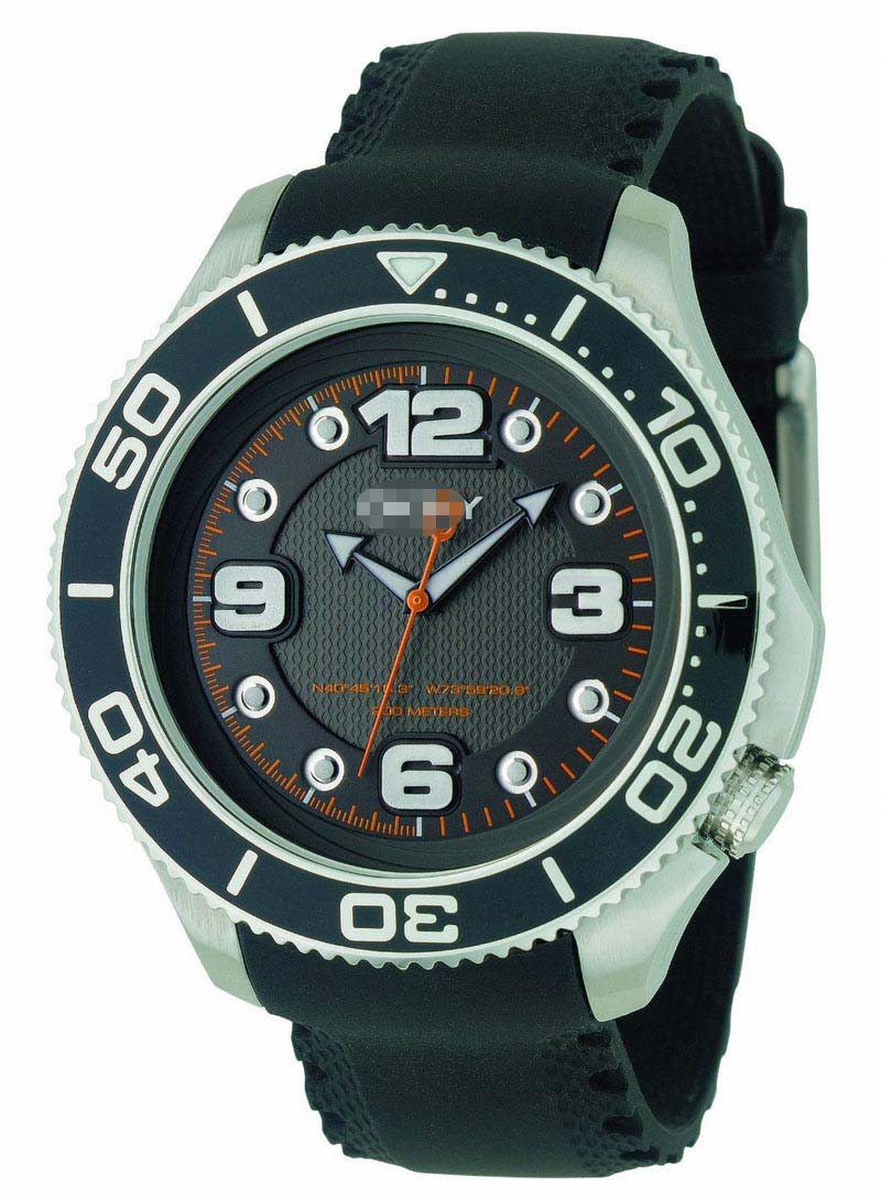 Custom Black Watch Dial NY1364