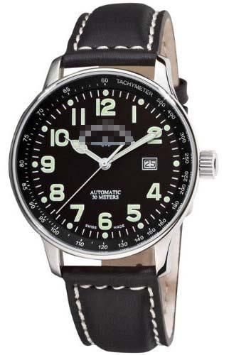 Customised Black Watch Face P554-A1