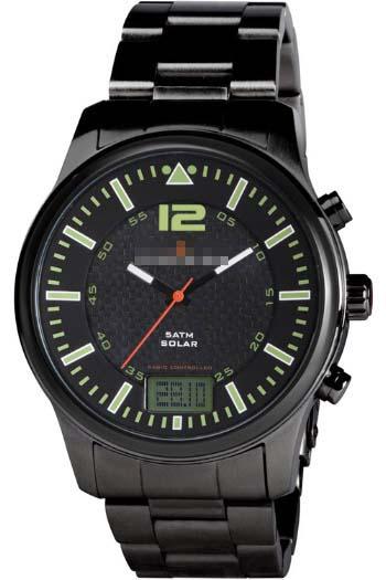 Customized Black Watch Dial PREW1114