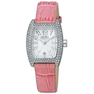 Wholesale Leather Watch Bands S922ZI-SLV-PNK