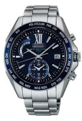 Custom Blue Watch Dial SAGA095