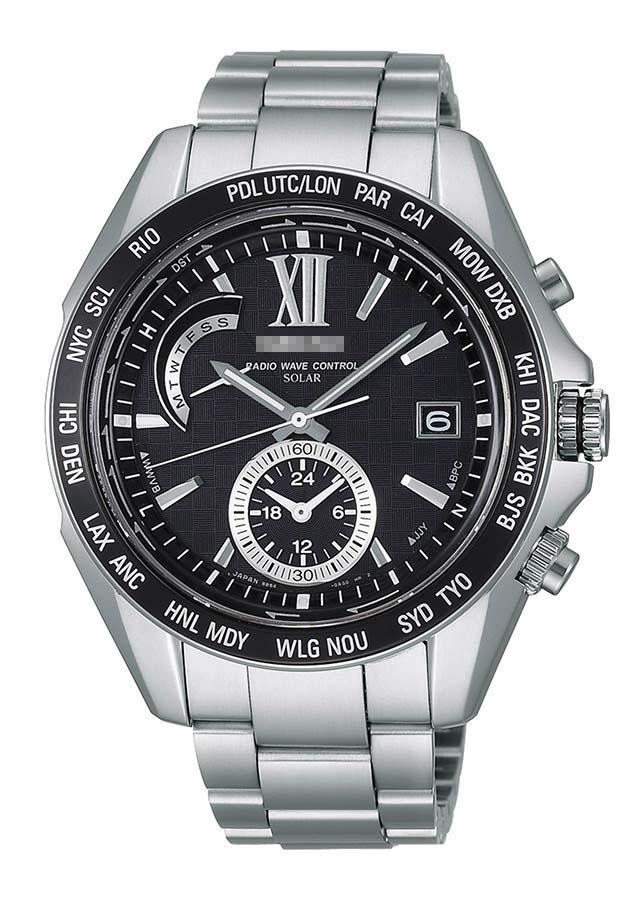 Customised Black Watch Face SAGA099