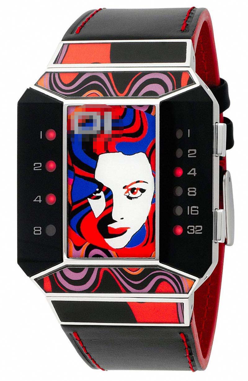 Customised Black Watch Dial