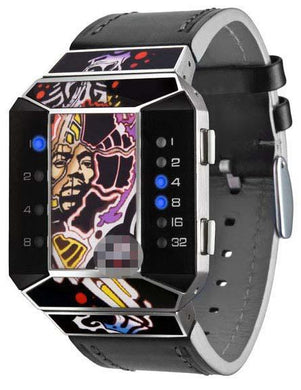 Customised Black Watch Dial