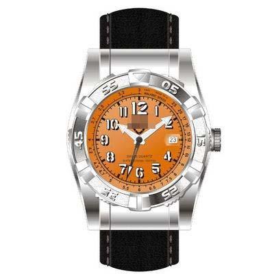 Customized Orange Watch Dial