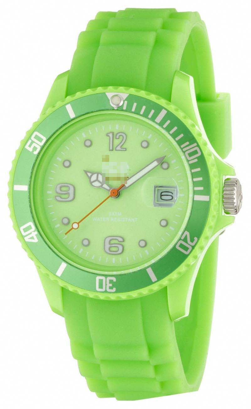 Customised Green Watch Dial