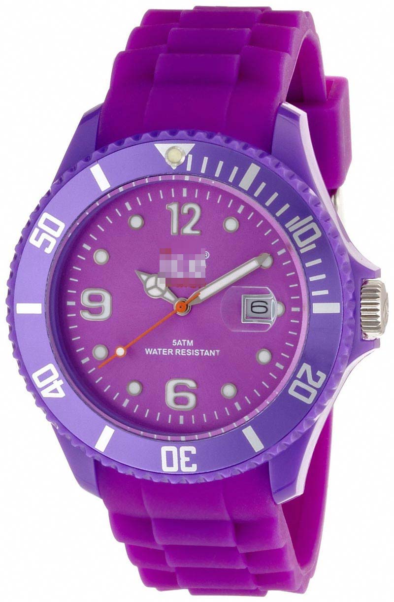 Customised Purple Watch Dial