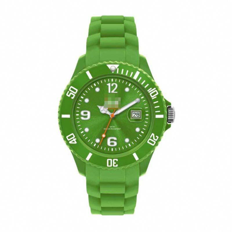 Customised Green Watch Dial