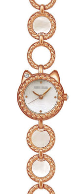 Custom Gold Watch Bracelets SILCW002