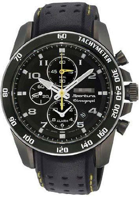 Customised Black Watch Dial SNAE67P1