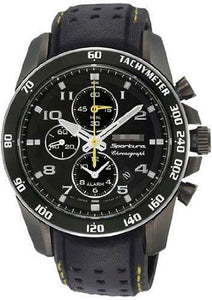 Customised Black Watch Dial SNAE67P1