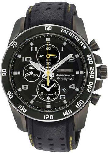 Customised Black Watch Dial SNAE67P1