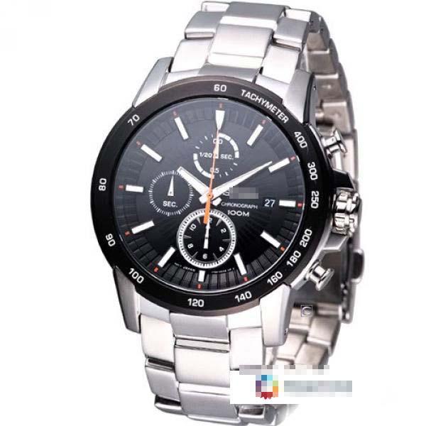 Custom Black Watch Dial SNDC75P1