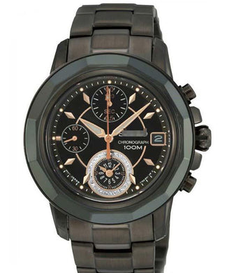 Custom Black Watch Dial SNDY69P1