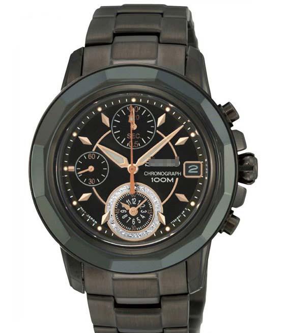 Custom Black Watch Dial SNDY69P1