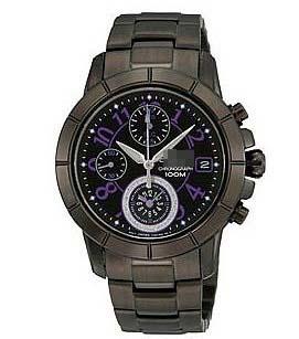 Custom Black Watch Dial SNDY81P1