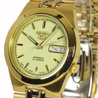 Customize Gold Watch Face SNKE34J1