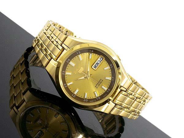 Customized Gold Watch Bracelets SNKG26J1