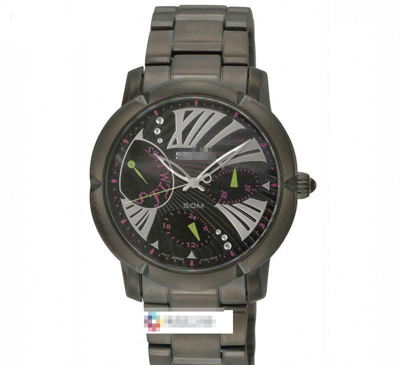 Customize Black Watch Dial SNT883P1