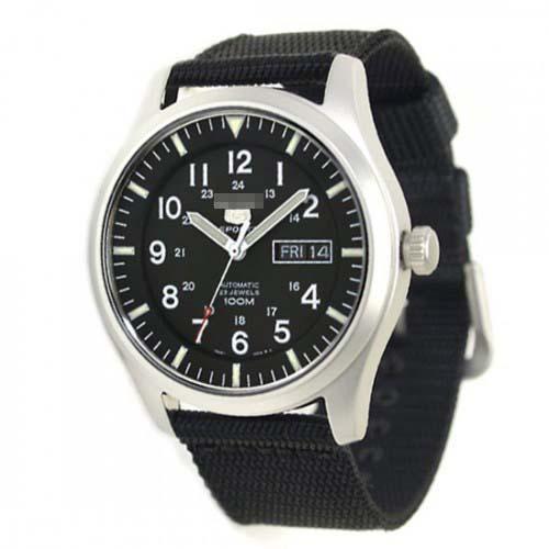 Custom Black Watch Dial SNZG15K1