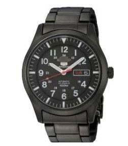 Customize Black Watch Dial SNZG17K1