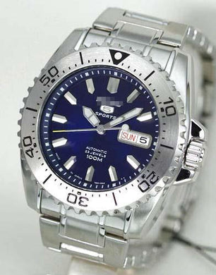 Customize Blue Watch Dial SNZG37J1