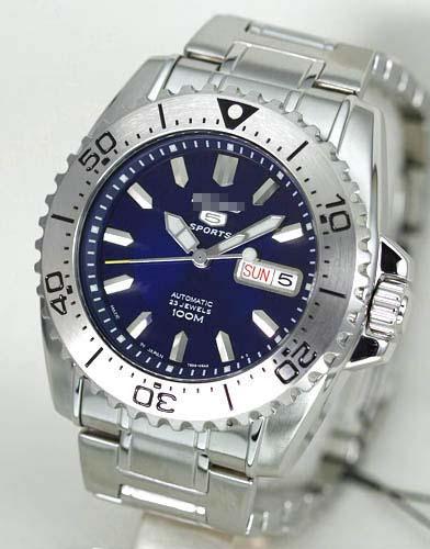 Customize Blue Watch Dial SNZG37J1