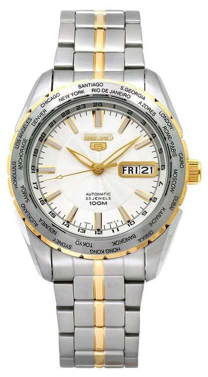 Custom Silver Watch Face SNZG54J1