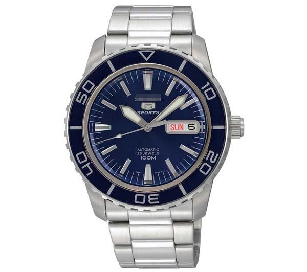 Custom Blue Watch Dial SNZH53K1