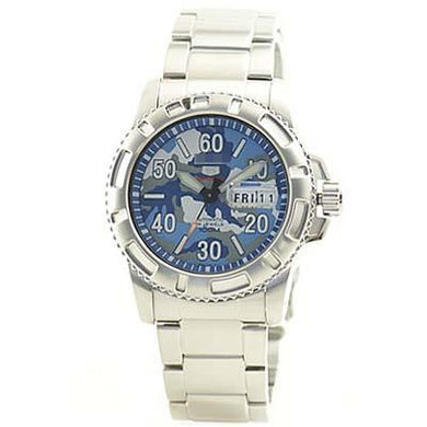Customize Blue Watch Dial SRP223K1