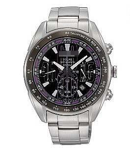 Custom Made Black Watch Dial SSC049P1