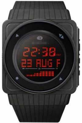 Custom Black Watch Dial