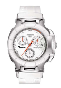 Customised White Watch Face T048.217.27.016.00