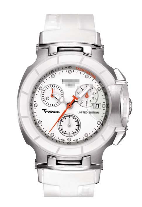 Customised White Watch Face T048.217.27.016.00