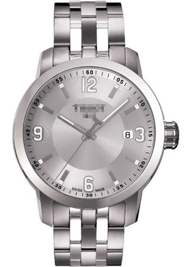 Customised Silver Watch Face T055.410.11.037.00