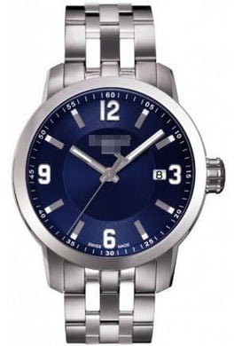 Customised Blue Watch Dial T055.410.11.047.00