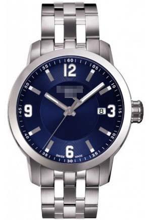 Customised Blue Watch Dial T055.410.11.047.00