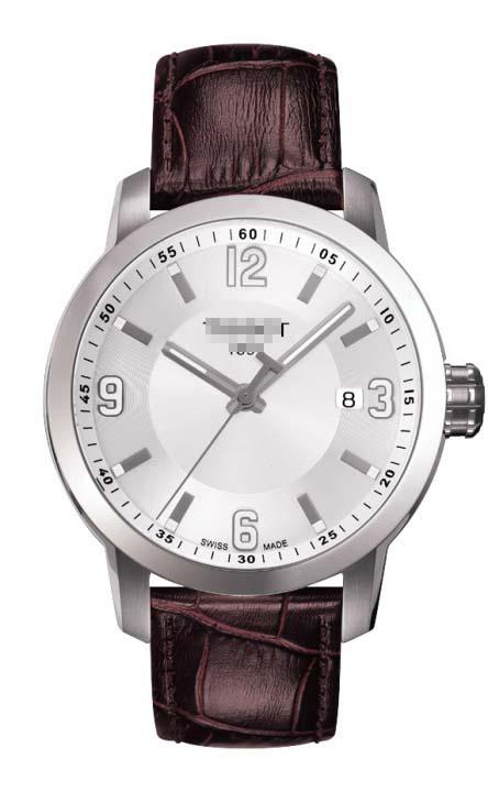 Wholesale Leather Watch Straps T055.410.16.017.01