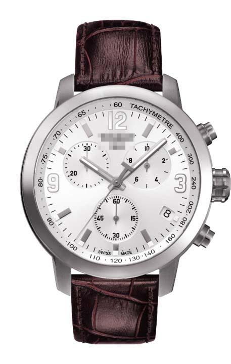 Customised Leather Watch Straps T055.417.16.017.01