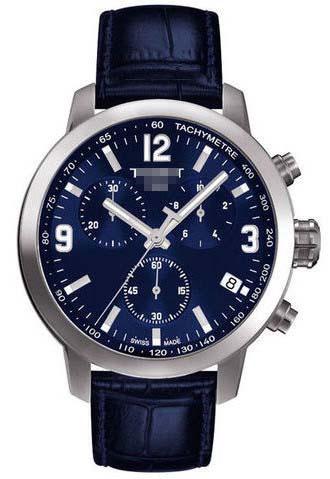 Custom Blue Watch Dial T055.417.16.047.00