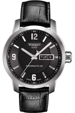 Customize Black Watch Face T055.430.16.057.00
