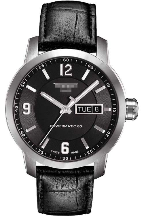 Customize Black Watch Face T055.430.16.057.00