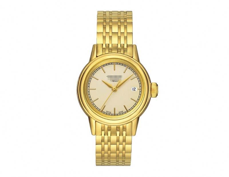 Customize Gold Watch Face T085.210.33.021.00