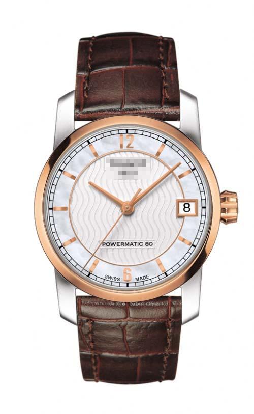 Customize Silver Watch Dial T087.207.56.117.00