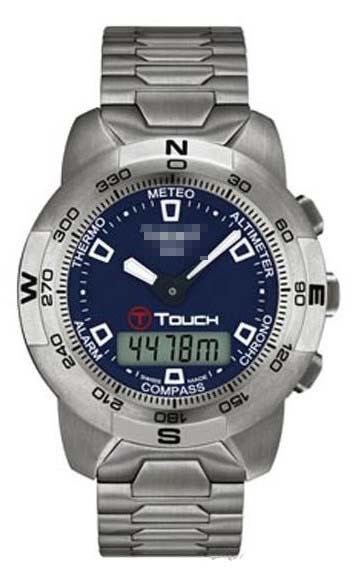 Customised Blue Watch Dial T33.7.588.41