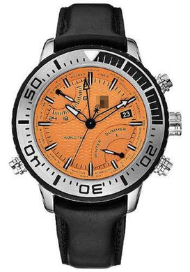 Customised Orange Watch Dial