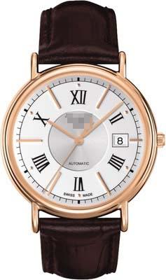 Customization Leather Watch Straps T907.407.76.038.00