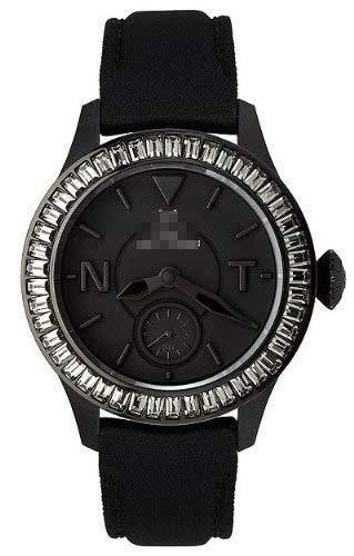 Customized Black Watch Face TTF06BK