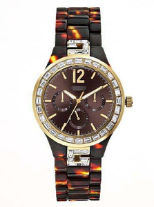 Customized Brown Watch Face U0078L1