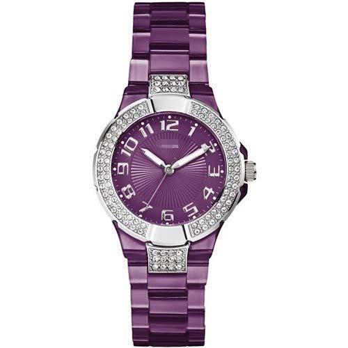Customized Purple Watch Dial U95198L4